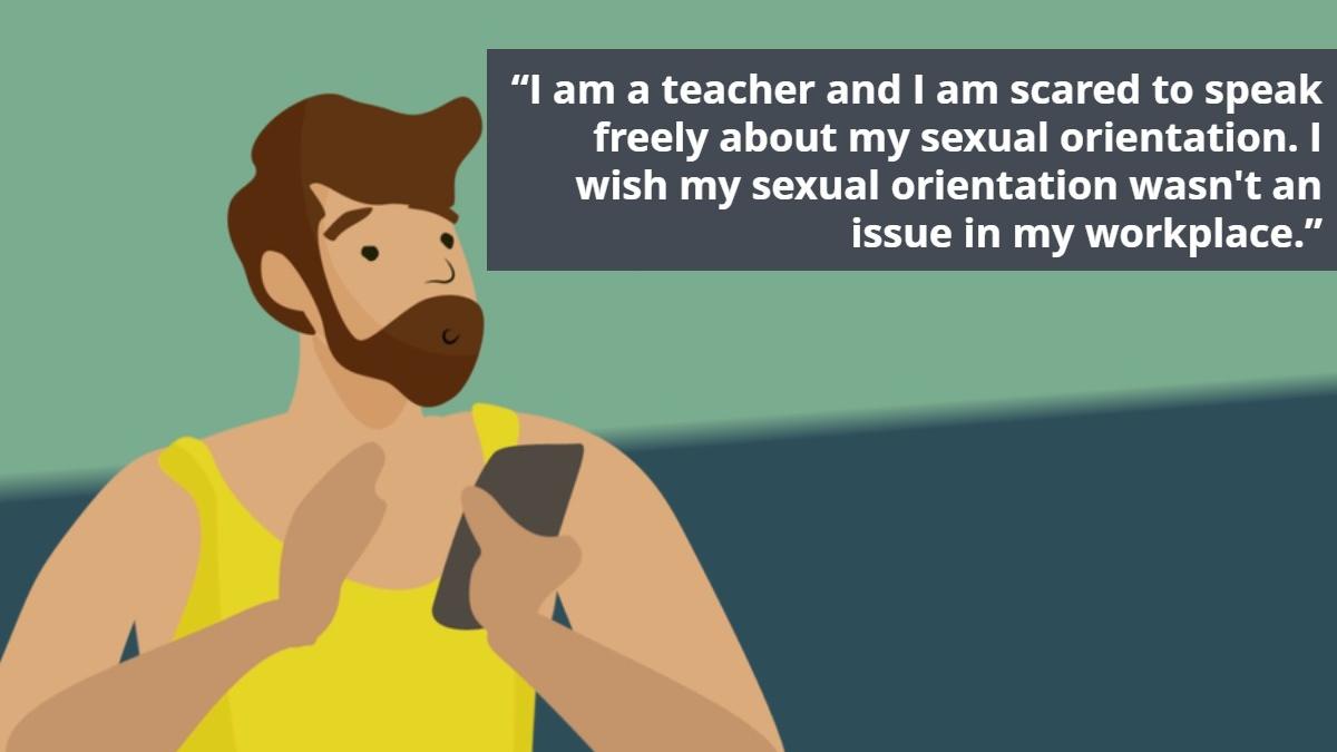 An der Schule: Coming-out und Diskriminierung von Lesben, Schwulen, bisexuellen, trans- und intergeschlechtlichen Menschen (LSBTI)