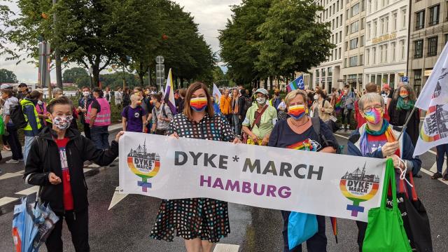 06.08 LSVD Hamburg @ Dyke* March 2021 - Lesbisch und bunt- für ein solidarisches Miteinander!