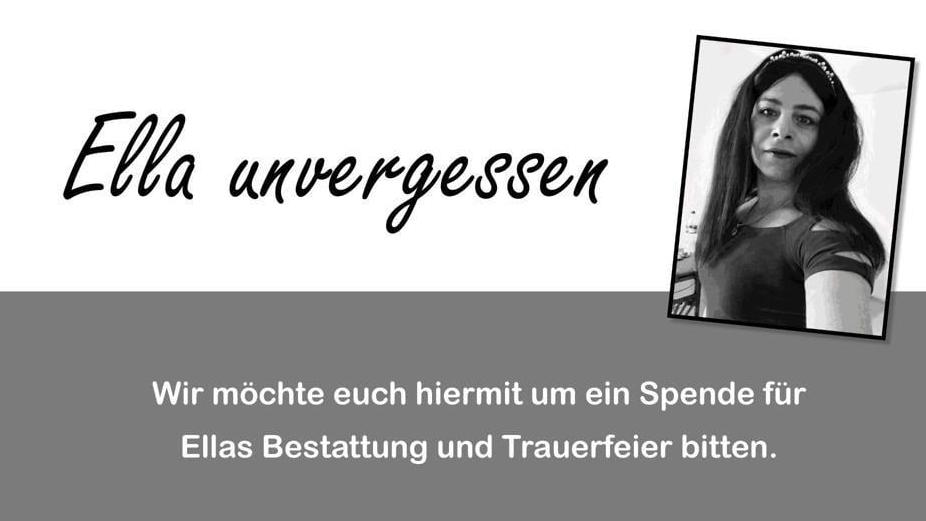 Spendenaufruf für Ella - LSVD Sachsen-Anhalt bittet um Spenden für Ellas Bestattung und Trauerfeier 