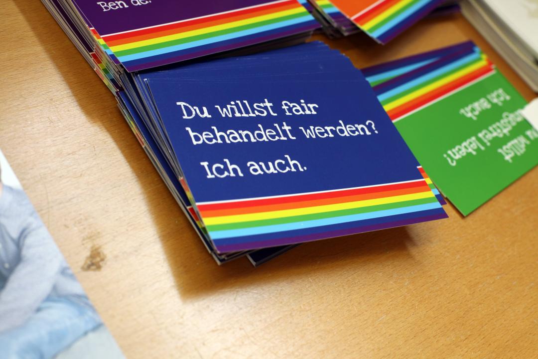 LSVD-Postkarte: Du willst fair behandelt werden? Ich auch"