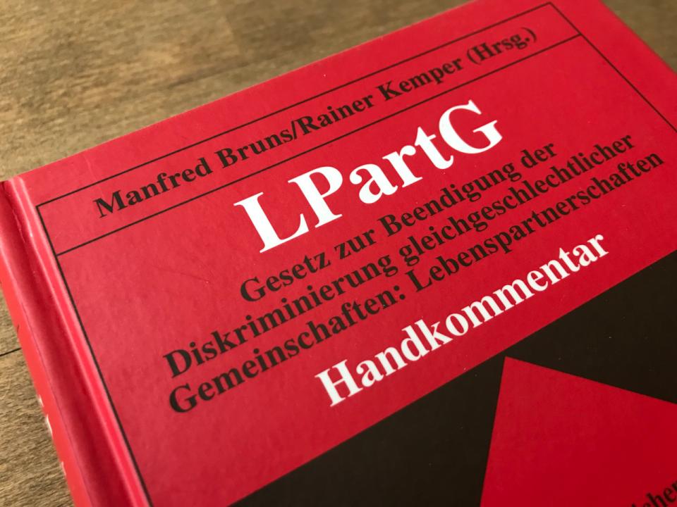 Eingetragene lebenspartnerschaft ausländer