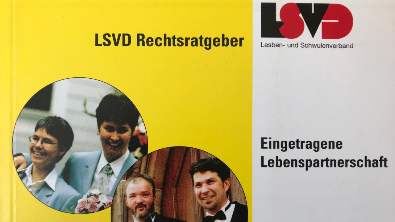 LSVD-Ratgeber zu Eingetragenen Lebenspartnerschaften bzw. Lebenspartnerschaftsgesetz (LPartG)