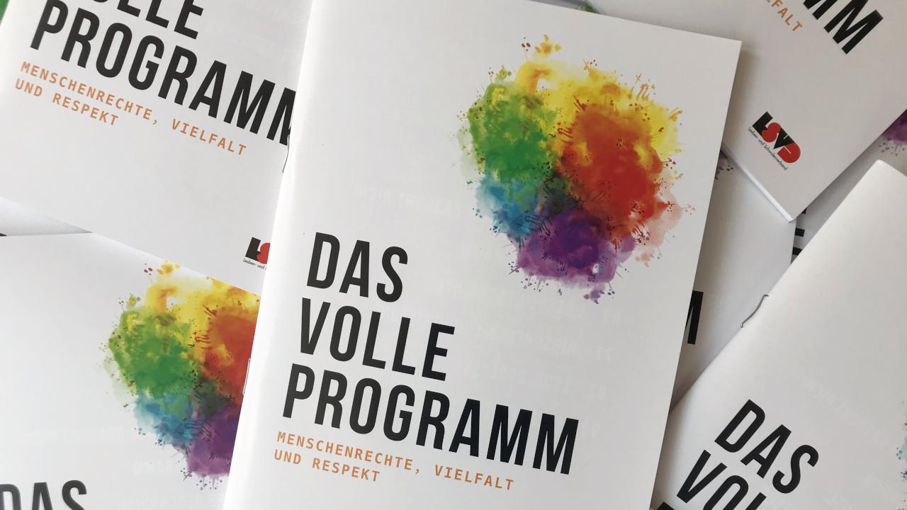 Programm des Lesben- und Schwulenverband (LSVD)