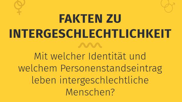 Was ist Intergeschlechtlichkeit? Was heißt intersexuell? Fakten zu Personen mit Varianten der Geschlechtsentwicklung