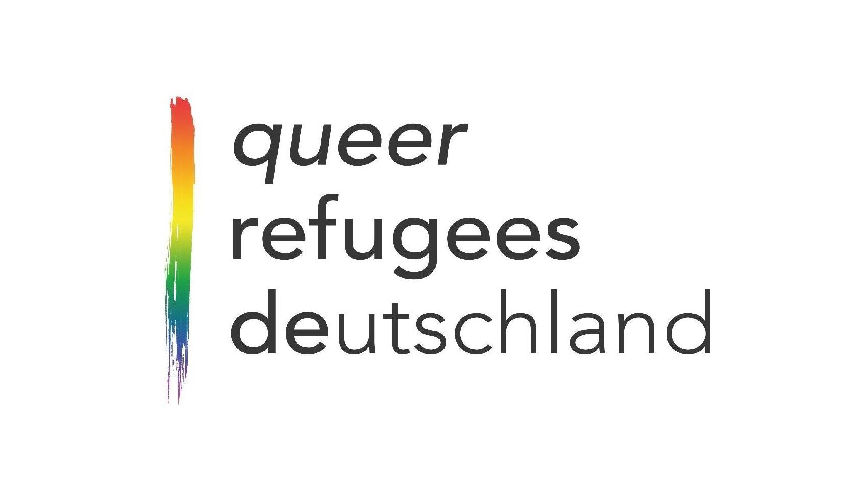 Queer Refugees Deutschland - LSVD -Projekt Logo des LSVd-Projekts "Queer Refugees Deutschland"