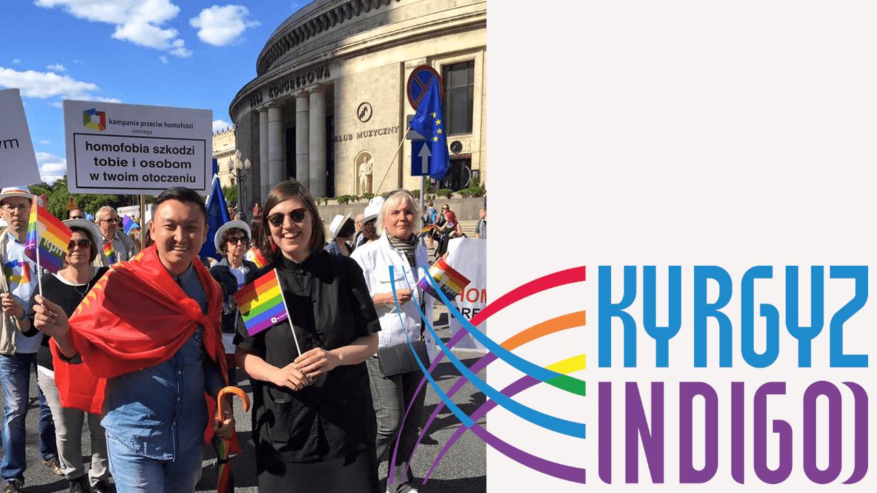 Amir Mukambetov is an LGBT+ activist, human rights defender, pro-feminist and queer Muslim from Kyrgyzstan. Amir auf einem CSD