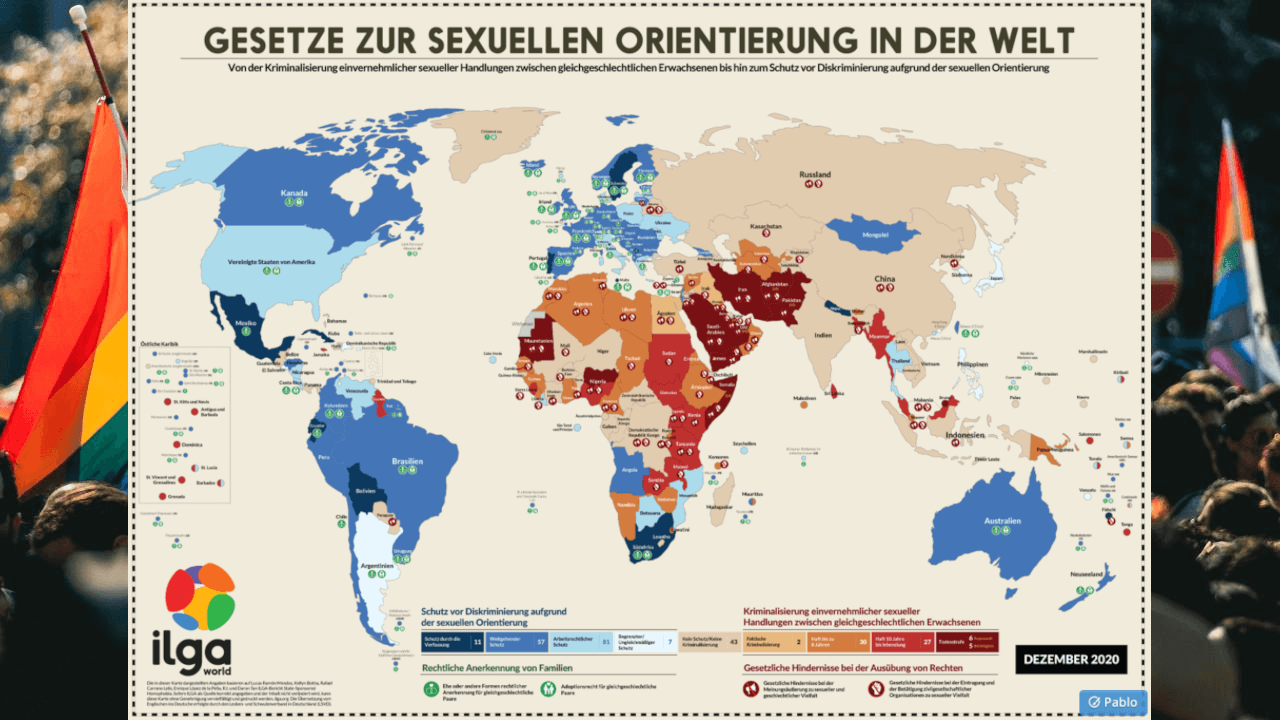 ILGA-Weltkarte