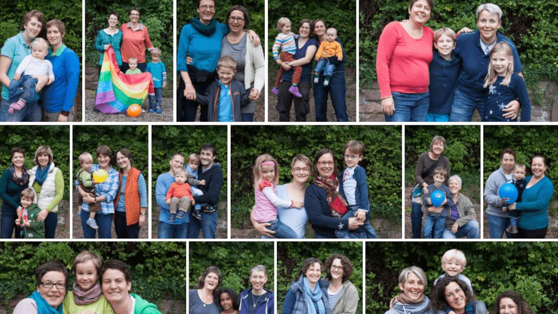 Regenbogenfamilien: Kindern mit lesbischen und schwulen Eltern