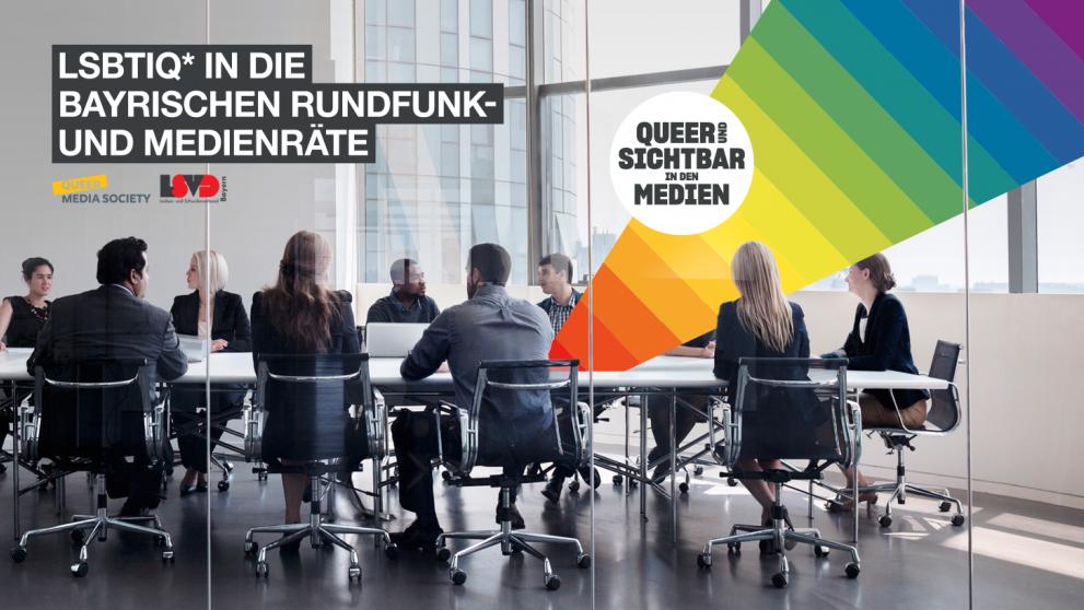 LSVD Bayern und die Queer Media Society starten gemeinsame Petition für mehr Vielfalt im  Rundfunkrat des Bayerischen Rundfunks und im Medienrat der Bayerischen Landeszentrale für neue Medien