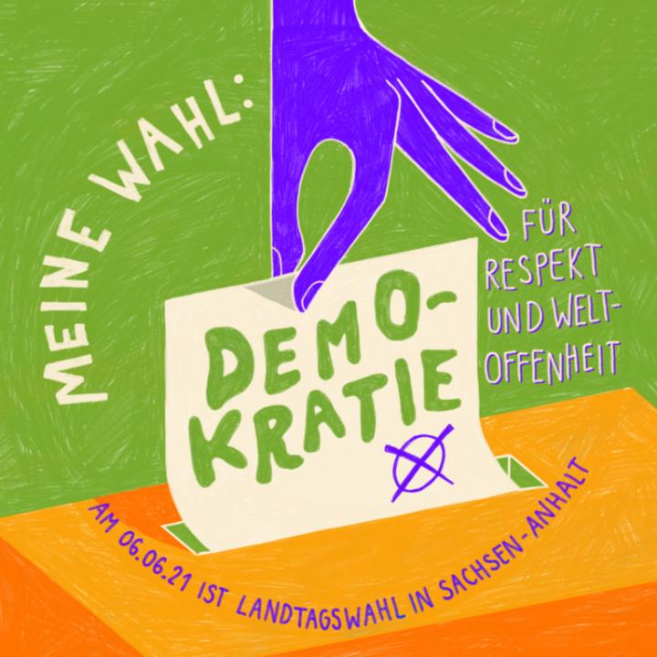Auswertung der LSVD-Wahlprüfsteine zur Landtagswahl am 6. Juni 2021 in Sachsen-Anhalt. Wofür stehen die Parteien?
