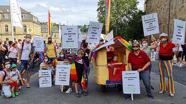 31.07 LSVD Baden-Württemberg - CSD Stuttgart 2021