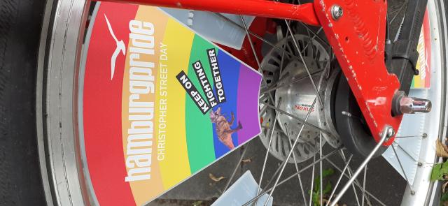 07.08 LSVD Hamburg - Hamburg Pride - „Keep on fighting. Together.&quot;