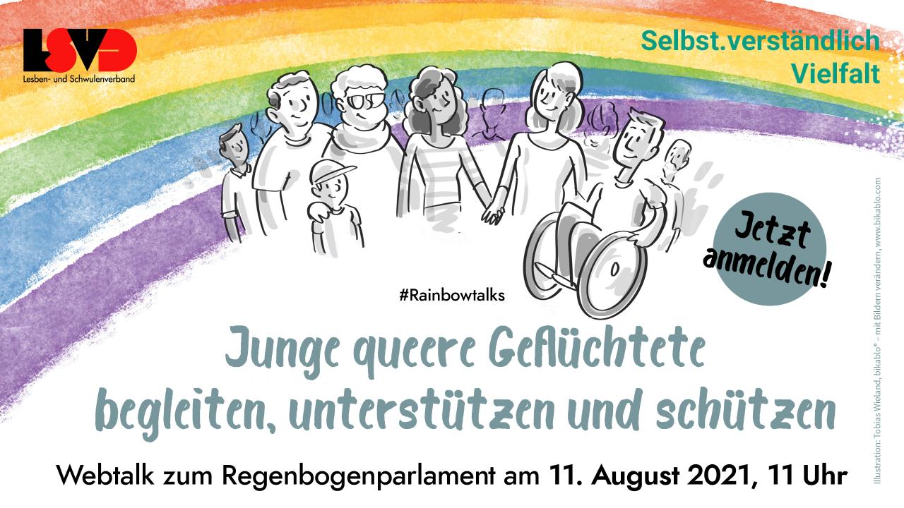 Junge queere Geflüchtete begleiten, unterstützen und schützen - Strategien und Handlungsempfehlungen Junge queere Geflüchtete begleiten, unterstützen und schützen - Strategien und Handlungsempfehlungen