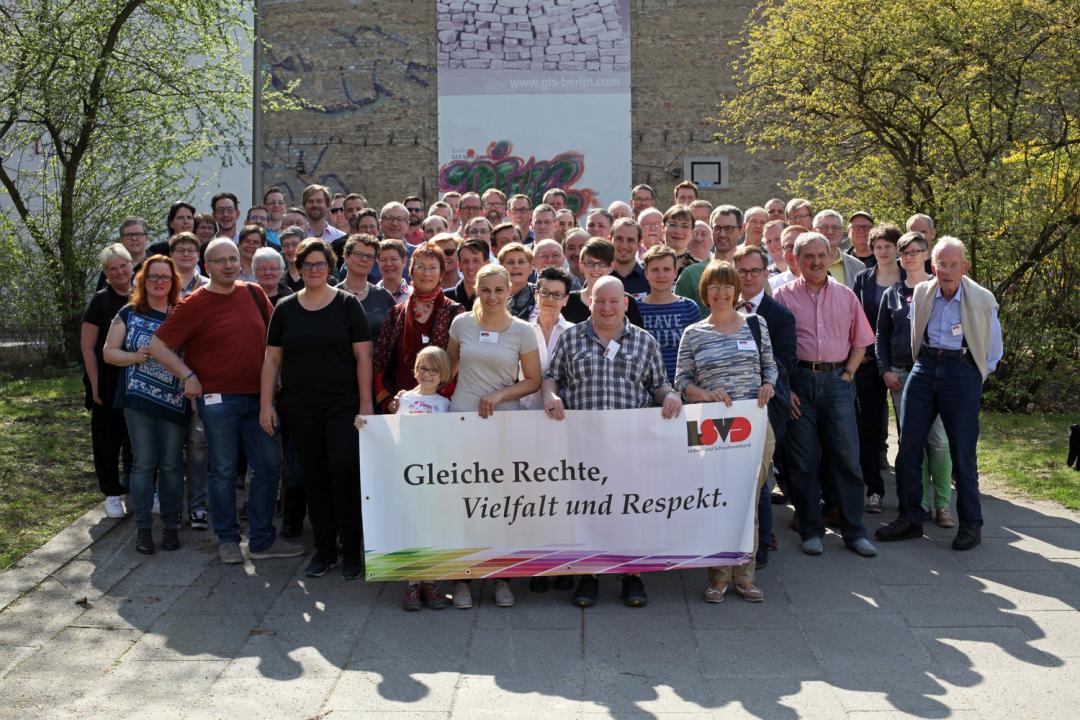 Gruppenfoto vom LSVD-Verbandstag 2017