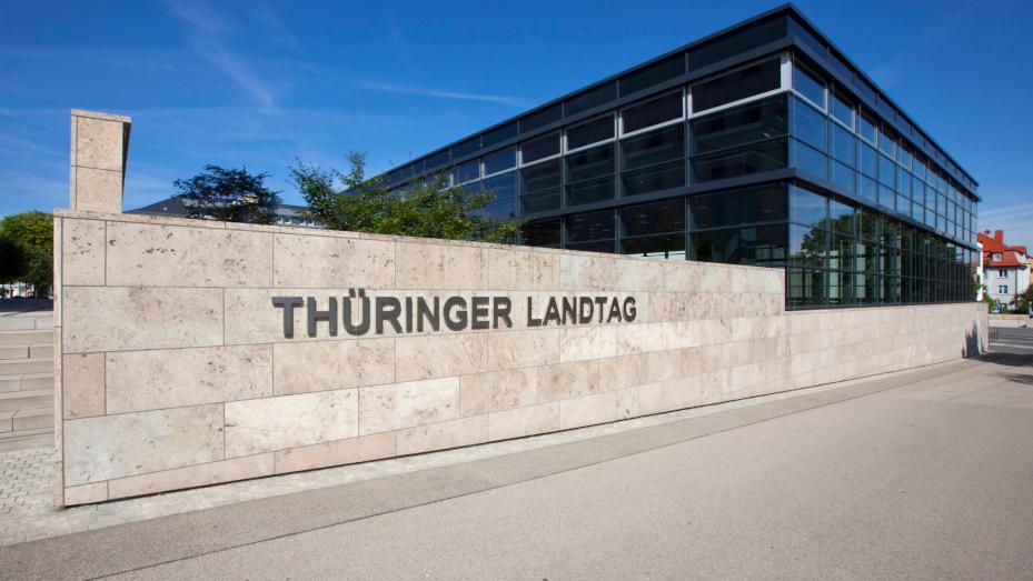 Pressefoto Thüringer Landtagsgebäude 