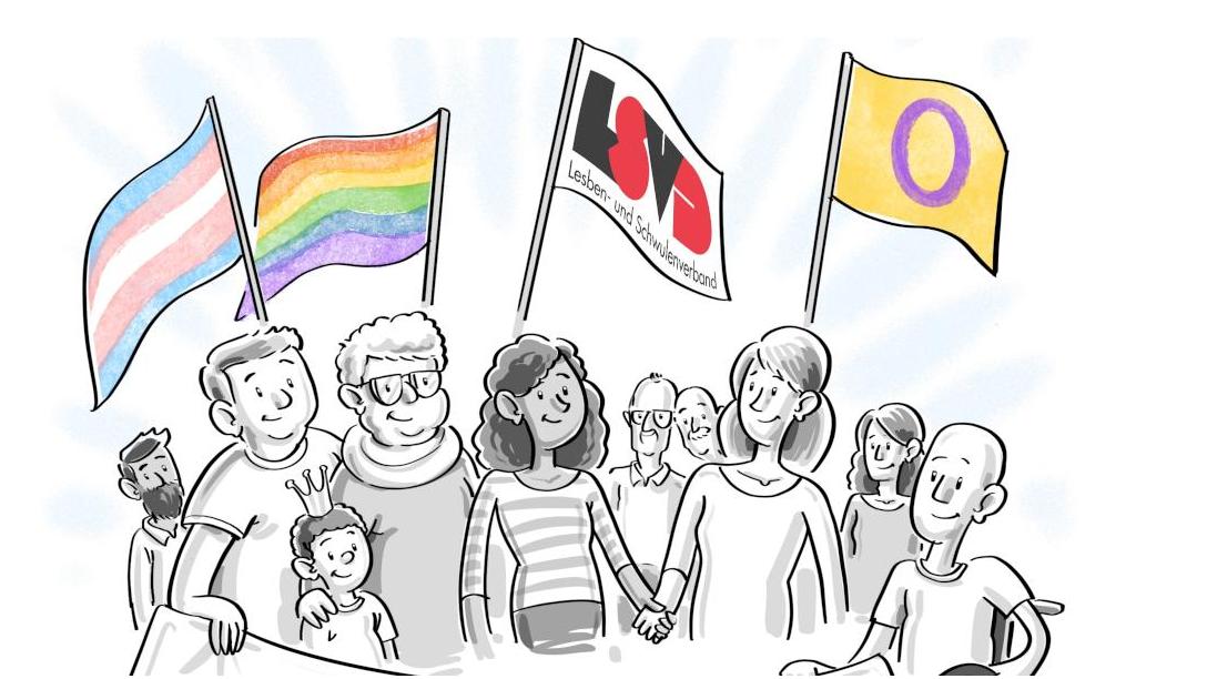 Stellenausschreibung:Projektmitarbeiter*in (40 Stunden/Woche). Der Familien- und Sozialverein des LSVD e.V. sucht zum nächstmöglichen Zeitpunkt eine*n Projektmitarbeiter*in (m, w, d, offen, 40 Stunden/Woche)