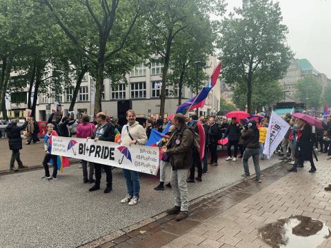 Bi+ Pride 2022 in Hamburg